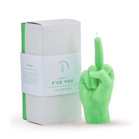 F*ck you Candle Neon Green