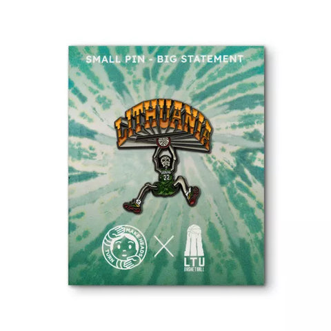 Enamel Pin "Lithuanian Basketball"