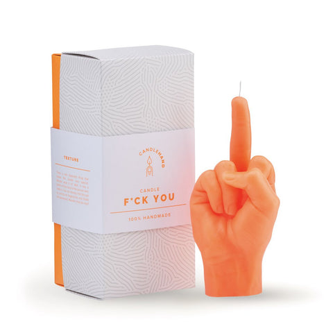 F*ck you Candle Neon Orange