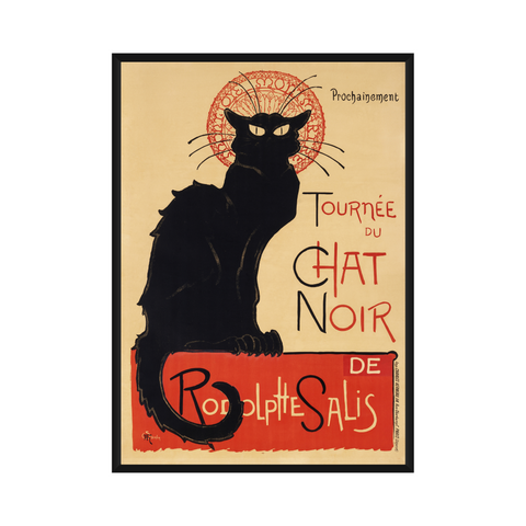 Poster - Tournée du Chat Noir