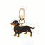 Enamel Carabiner Keychain "Dachshund"