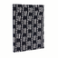 Cotton Bound Notebooks 20x15cm - 96 pages - Black Dots & Dashes
