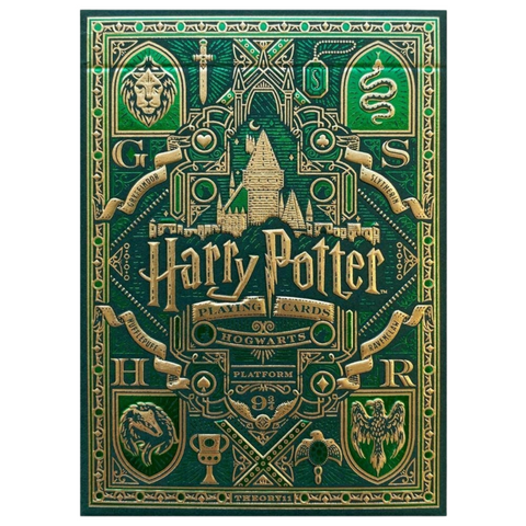 Harry Potter Slytherin Green Theory11 Playing Cards