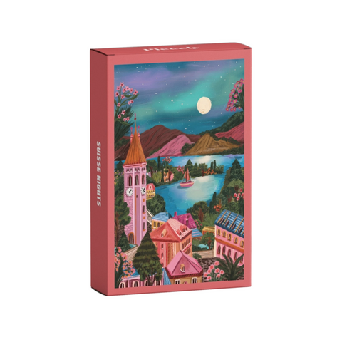 Suisse Nights Mini Puzzle, 99 Pieces