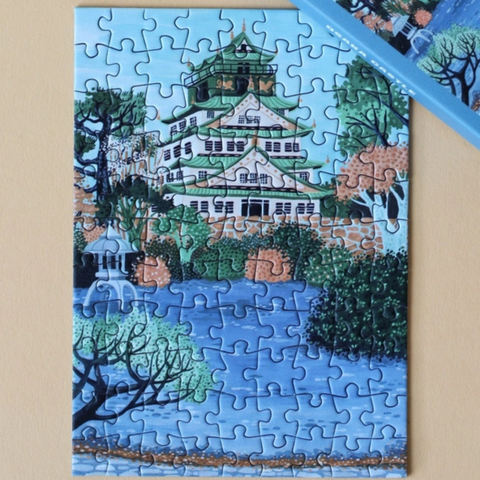 Osaka Castle Mini Puzzle, 99 Pieces