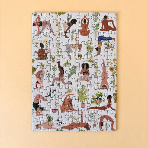 Mini-Puzzle Plant Yoga, 99 Pieces