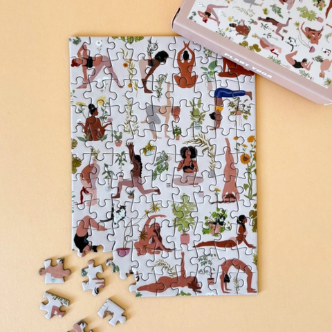 Mini-Puzzle Plant Yoga, 99 Pieces