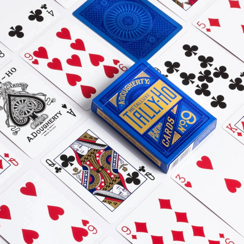 Bicycle Tally-Ho Metalluxe Cards