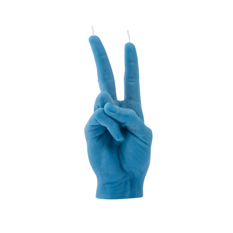 Peace Candle Blue