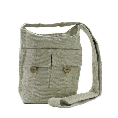 Natural Tones Two Pocket Bags - Natural - Medium