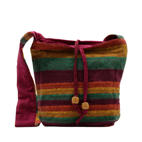 Nepal Sling Bag - Mountain Trek Tan & Greens