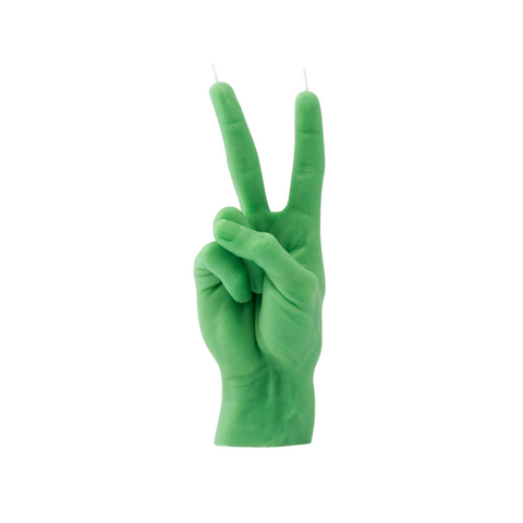 Peace Candle Green