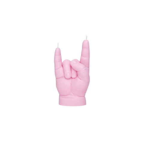 Baby YOU ROCK Candle Pink