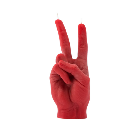 Peace Candle Red