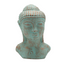 Tranquility Buddha Head - Green Copper