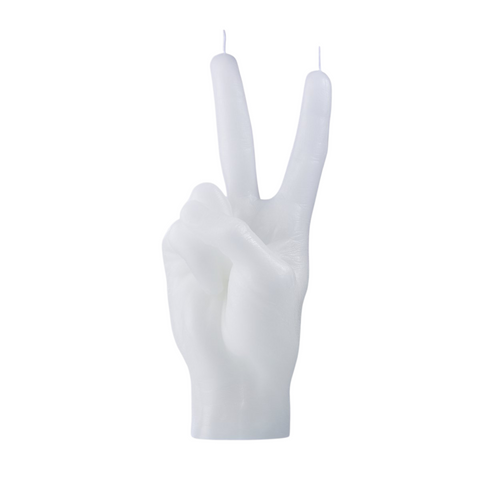 Peace Candle White