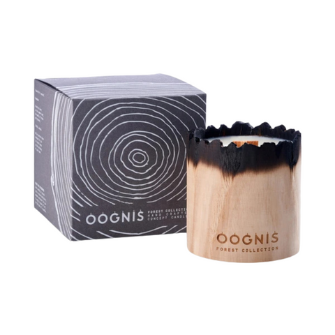 Amber oud scented OOGNIS candle