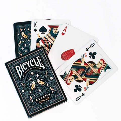 Bicycle Aviary Cards