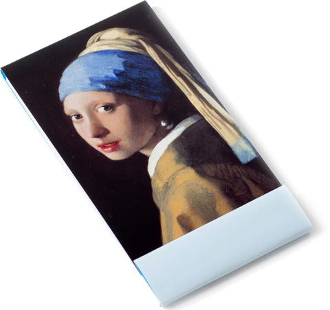 A7 Flip booklet, Girl with a Pearl Earring, Vermeer