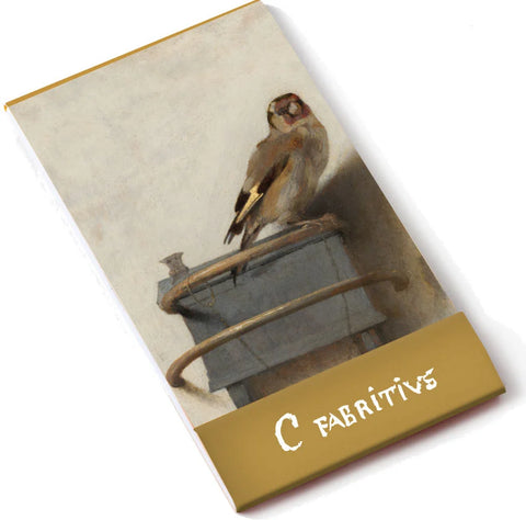 A7 Flip booklet, Goldfinch, Carel Fabritius