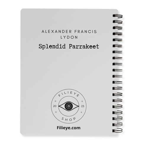 Splendid Parrakeet Notepad