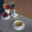 Blue Fold Cup and Saucer