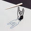 You Rock Gesture Metal Candle Holder