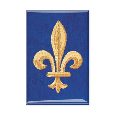 Fridge Magnet, Fleur de Lys