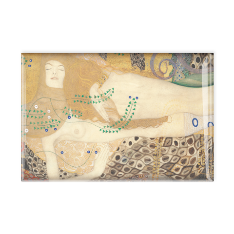 Fridge Magnet, Gustav Klimt, Water Serpents 1