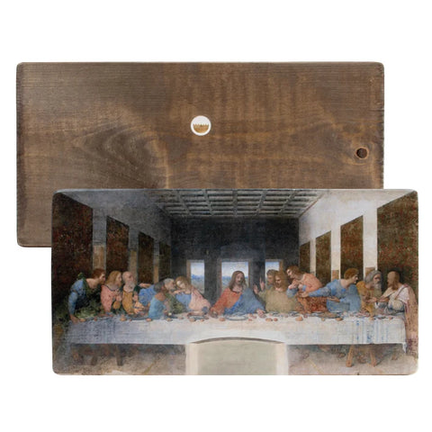 Masters-on-wood, Da Vinci,Last supper, 375 x 195mm