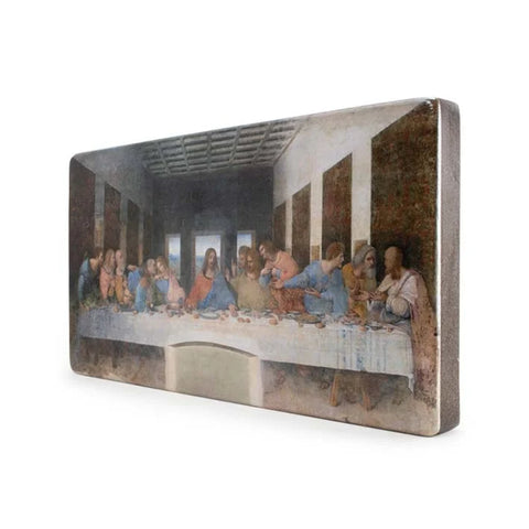 Masters-on-wood, Da Vinci,Last supper, 375 x 195mm