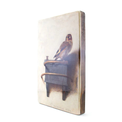 Masters-on-wood, Goldfinch, Fabritius 300 x 195mm