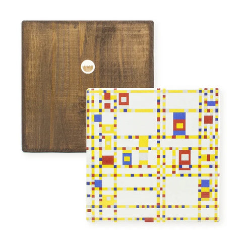 Masters-on-wood, Mondrian, Broadway Boogie Woogie