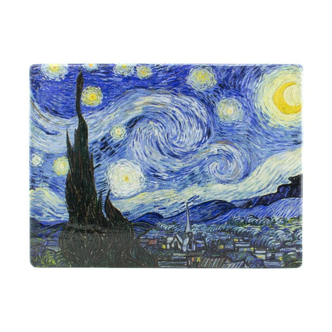 Masters-on-wood, Starry night, Vincent van Gogh , 300 x 195 mm