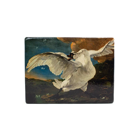 Masters-on-wood, The endangered swan, Asselijn, 265 x 195mm