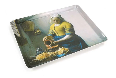 Midi tray (27 x 20 cm) Milkmaid, Vermeer