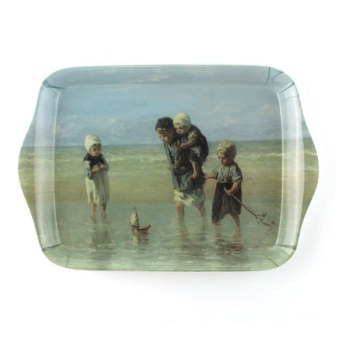 Mini tray, 21 x 14 cm, Children of the sea, Israëls