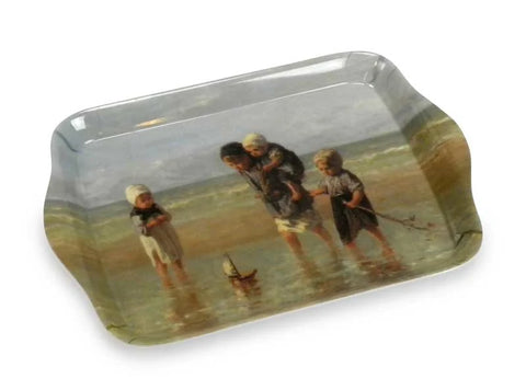 Mini tray, 21 x 14 cm, Children of the sea, Israëls