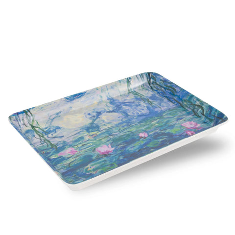 Mini tray, 21 x 14 cm, Monet, Waterlilies