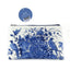 Pencil case / make-up bag, Delft blue birds, Rijksmuseum