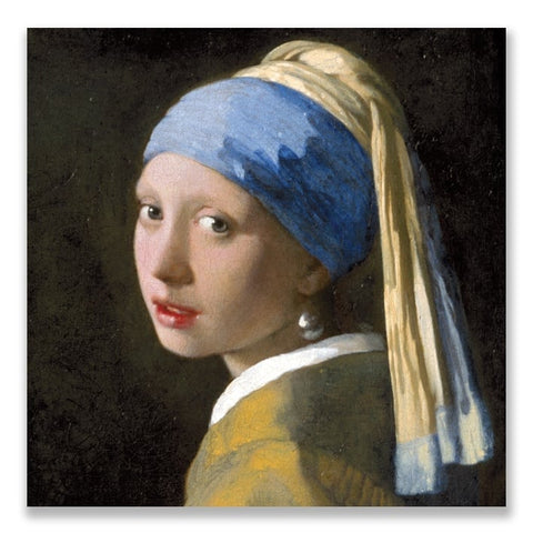 Postcard, Girl With a Pearl Earring, Vermeer