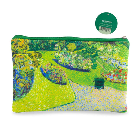 Pouch, Garden in Auvers, Vincent van Gogh