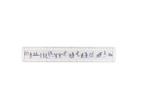 Ruler , Delftblue Tiles