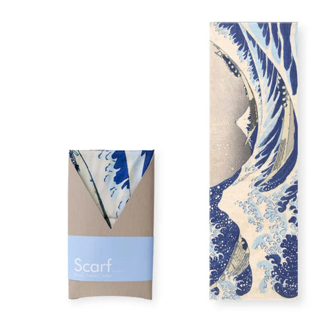 Scarf , Hokusai, The Great Wave