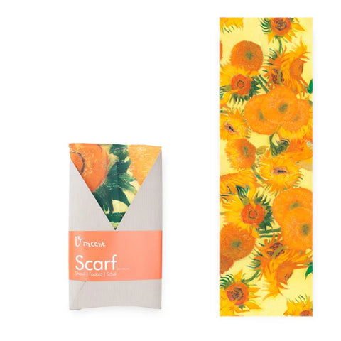 Scarf, Sunflowers Van Gogh