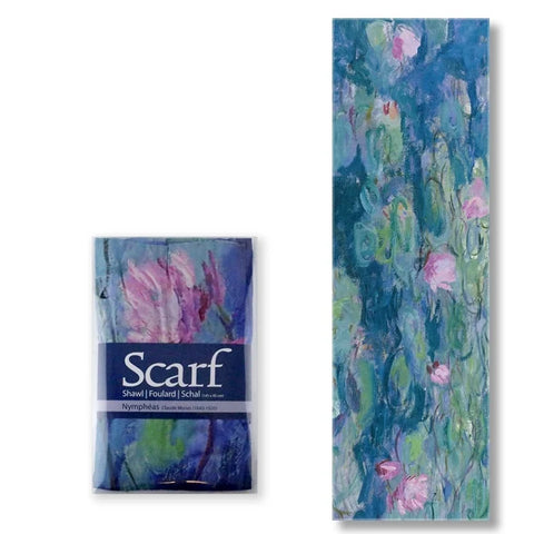 Scarf, Waterlilies, Monet