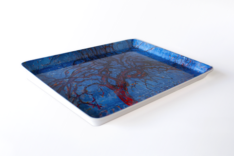 Serving Tray, MIDI, Piet Mondriaan, Red Tree