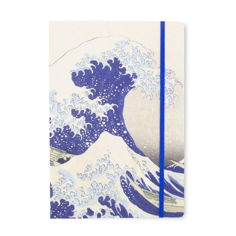 Softcover Notebook, A5,The Great Wave off Kanagawa, Hokusai