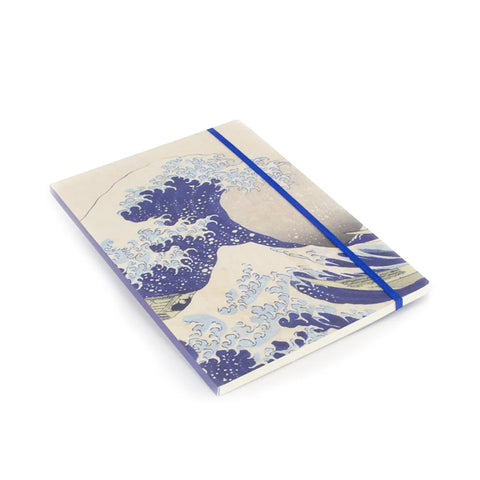 Softcover Notebook, A5,The Great Wave off Kanagawa, Hokusai