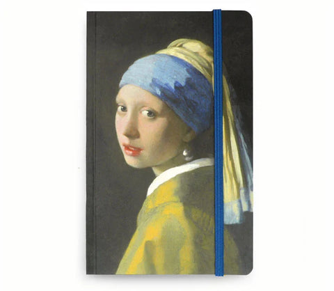 Softcover Notebook A6 , Girl with a Pearl Earring, Vermeer